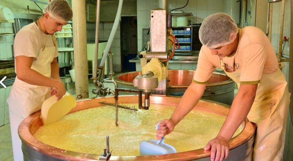 Elaboración en paila de cobre
